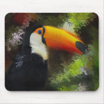 Toco Toucan mousepads by slicentime Toco Toucan mousepads