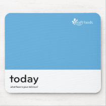 Today flavor swatch mousepads by kraftfoods Today flavor swatch mousepads