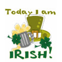 Today I am Irish t-shirts