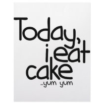 Today i eat cake (Birthday) Letterhead