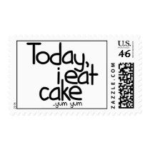 Today i eat cake (Birthday) Postage