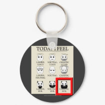 Today I Feel Chaotic Evil keychains by thefrozenduck Today I Feel Chaotic Evil keychains