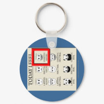 Today I Feel Chaotic Good keychains by thefrozenduck Today I Feel Chaotic Good keychains