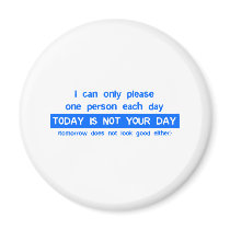 Today is a bad day for you magnet