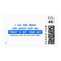 Today is a bad day for you stamps