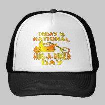 Today Is National Hug-A-Biker Day hats