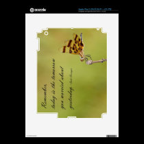 Today is the Tomorrow Dragonfly iPad Skin skins