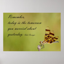 Today is the Tomorrow Inspirational Poster
