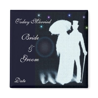 Today Married - Wedding Favor Magnet