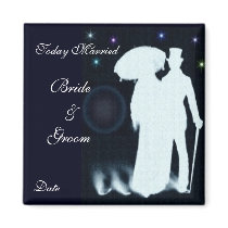 Today Married - Wedding Favor Magnet