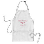 TODAY S MENU TAKE IT OR LEAVE IT apron aprons