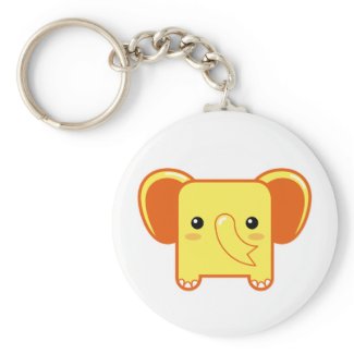 Today's Best! Kawaii elephant keychain