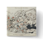 Today's Europe', 1887 Pinback Buttons