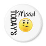 Today's Mood Emoticon Annoyed magnets