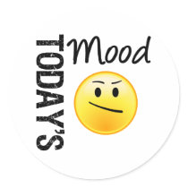 Today's Mood Emoticon Annoyed stickers