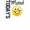 Today's Mood Emoticon Bright Smile shirt