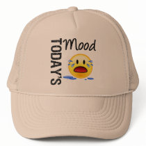 Today's Mood Emoticon Crying hats