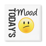 Today's Mood Emoticon Disappointed magnets