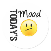 Today's Mood Emoticon Disappointed stickers