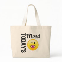 Today's Mood Emoticon Flirty bags