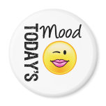 Today's Mood Emoticon Flirty magnets