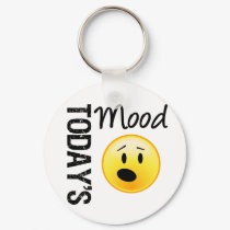 Today's Mood Emoticon OMG keychains
