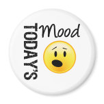 Today's Mood Emoticon OMG magnets