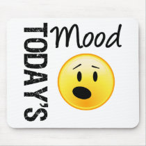 Today's Mood Emoticon OMG mousepads