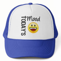 Today's Mood Emoticon Toothy Smile hats