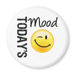 Today's Mood Emoticon Winking magnets
