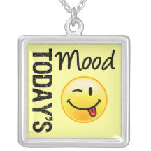 Today's Mood Playful & Funny Personalized Necklace