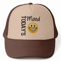 Today's Mood Very Happy Emoticon hats