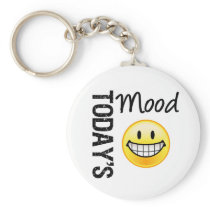 Today's Mood Very Happy Emoticon Key Chains