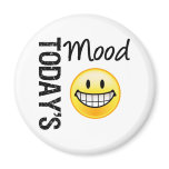 Today's Mood Very Happy Emoticon magnets