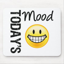 Today's Mood Very Happy Emoticon mousepads