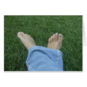 Today's Nourishment Card: Walk Barefoot by LilMel Today's Nourishment Card: Walk Barefoot