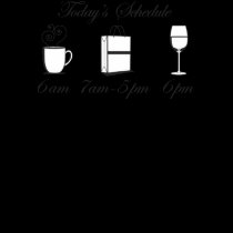 Today's Schedule - Shop till you drop! t-shirts