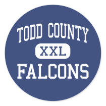 Todd County - Falcons - High - Mission stickers
