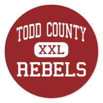 Todd County - Rebels - Middle - Elkton Kentucky stickers