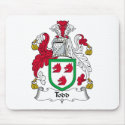 Todd Family Crest mousepads