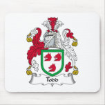 Todd Family Crest Mouse Mats