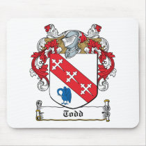 Todd Family Crest mousepads