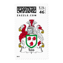 Todd Family Crest postage
