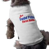 Todd Palin First Dude pet clothing by choice2008 Todd Palin First Dude pet clothing