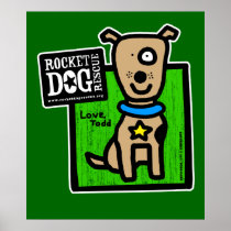 Todd Parr - Brown Dog Poster