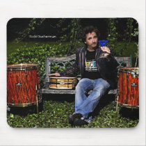 Todd Sucherman Garden Bench Mouse Pad mousepads