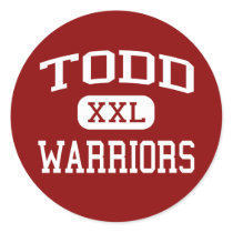 Todd - Warriors - Todd Middle School - Donna Texas stickers