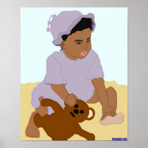 Toddler and Teddy posters