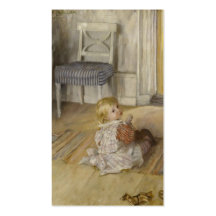 Toddler in a Pinafore Business Card