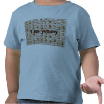 Toddler Matzo Tee for Passover, Blue
